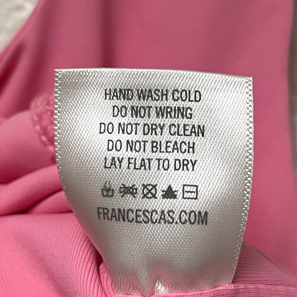 3/$15 LAST CHANCE! ALYA Bubblegum Pink Bodysuit Size XL - Picture 9 of 10